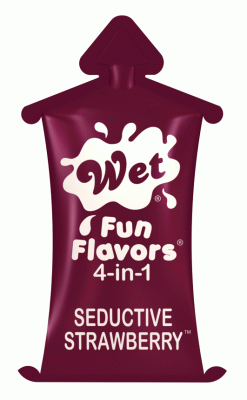Лубрикант Wet Fun Flavors Seductive Strawberry